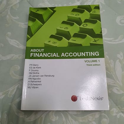 About Financial Accounting Volume 1 - 3rd Edition