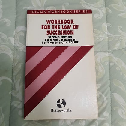 Workbook for the Law of Succession 2nd Edition